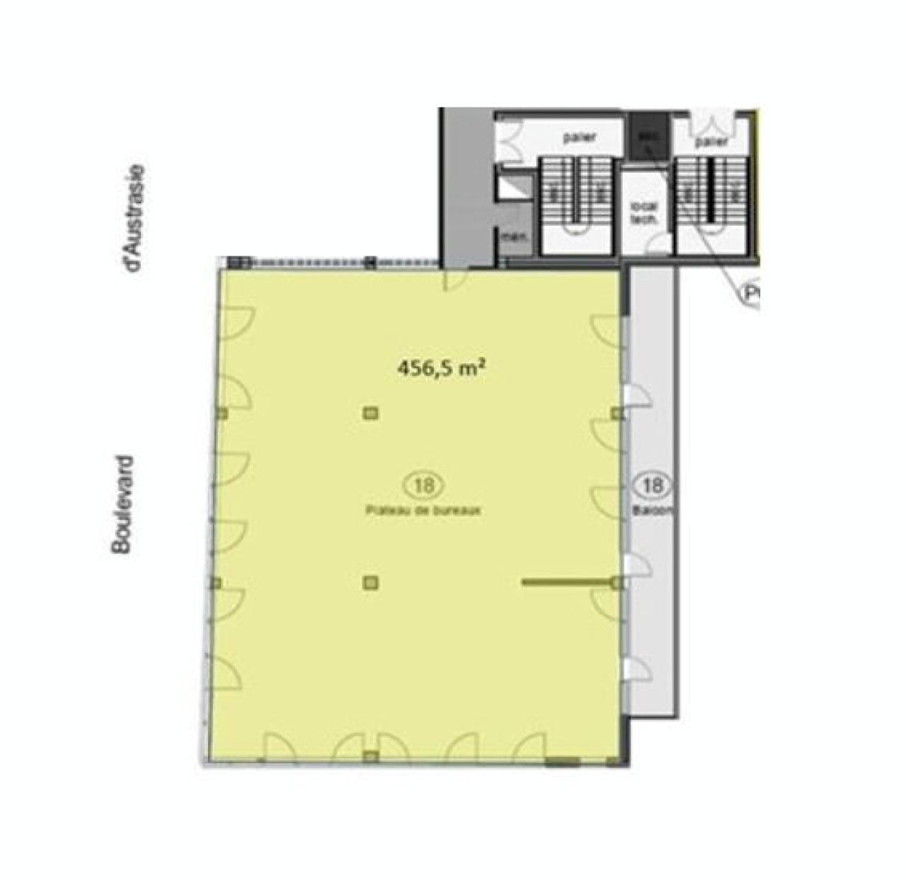 Bureau Nancy 457m² Vente bureau Nancy Meurthe-et-Moselle OVBUR2530280 2
